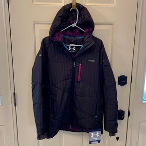 Under Armour Armour Loft Cold Gear Hooded Jacket